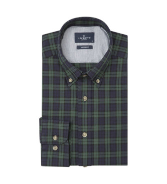 Hackett London Camisa de flanela Blackwatch azul-marinho