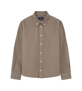 Hackett London Farvet Oxford-skjorte grn