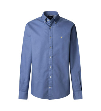 Hackett London ESS GMD Chemise Oxford bleue