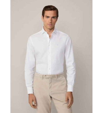 Hackett London Majica Essential Texture bela