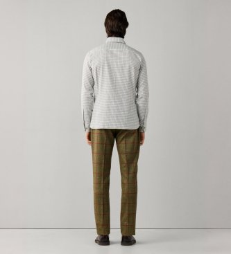 Hackett London Chemise Flannel Check verte