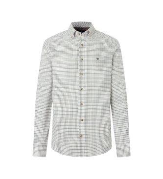 Hackett London Chemise Flannel Check verte