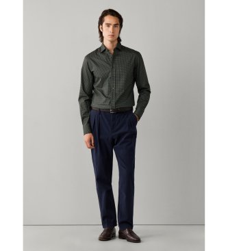 Hackett London Camisa Foulard Print verde