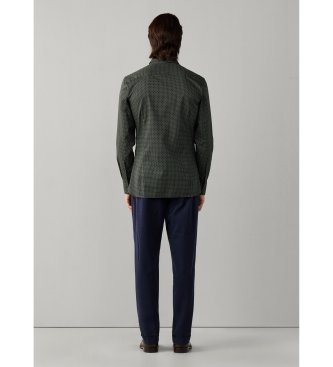 Hackett London Camisa Foulard Print verde