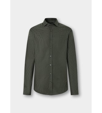 Hackett London Camisa Foulard Print verde