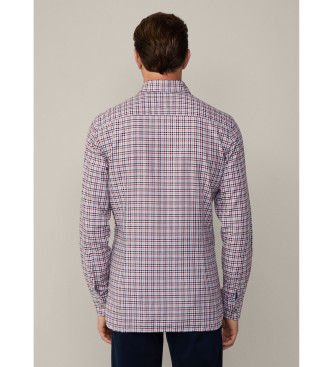 Hackett London Gingham overhemd rood