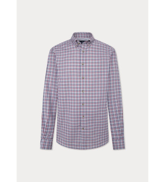 Hackett London Camisa Gingham rojo