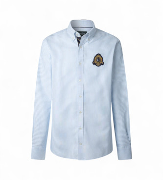 Hackett London Camicia blu Heritage Oxford