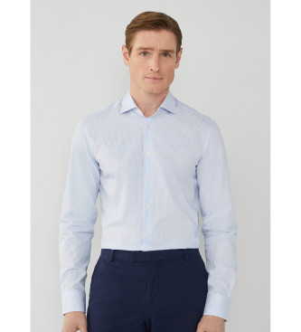 Hackett London Luxe Pop Mini Hemd blau