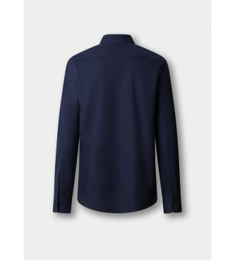 Hackett London Tailored fit oxford shirt navy