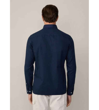 Hackett London Camicia Oxford blu scuro