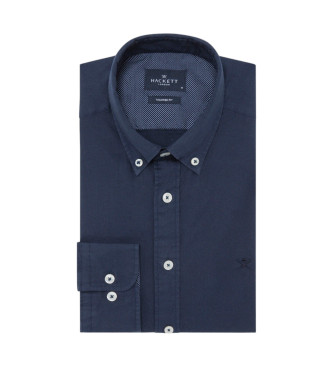 Hackett London Granatowa koszula Oxford