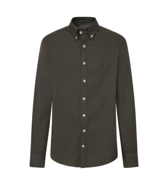 Hackett London Chemise Oxford verte