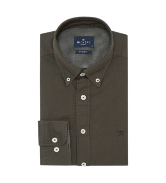 Hackett London Chemise Oxford verte