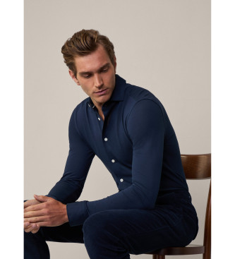 Hackett London Srajca Pique Navy