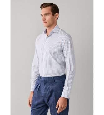 Hackett London Camicia a righe larghe blu