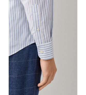 Hackett London Camicia a righe larghe blu