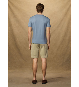 Hackett London T-shirt with blue classic fit logo