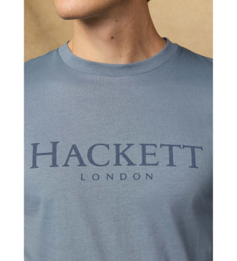 Hackett London T-shirt with blue classic fit logo