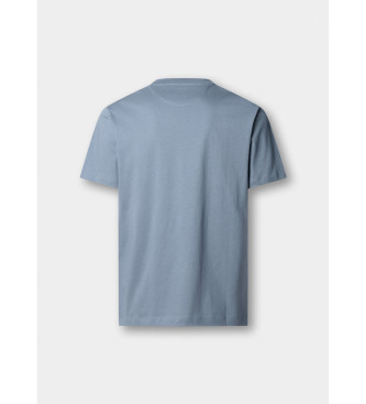 Hackett London T-shirt with blue classic fit logo