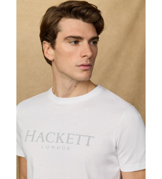 Hackett London T-shirt with logo Fit Classic white