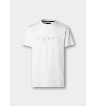 Hackett London T-shirt with classic fit logo white