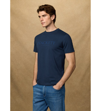 Hackett London T-shirt with navy classic fit logo
