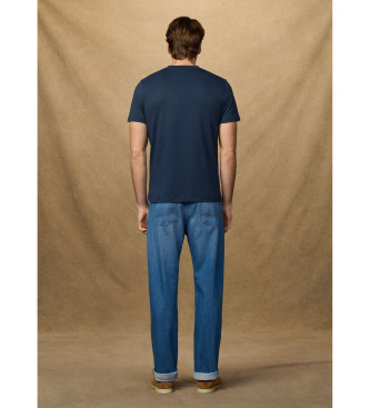 Hackett London T-shirt with navy classic fit logo