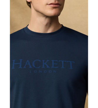Hackett London T-shirt with navy classic fit logo