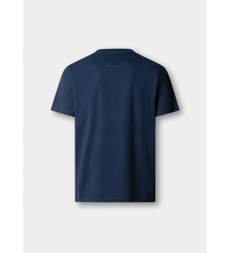 Hackett London T-shirt with navy classic fit logo