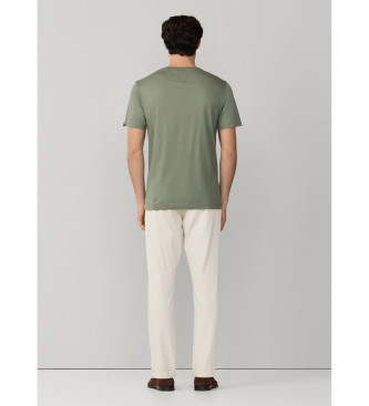 Hackett London Klassiek T-shirt groen