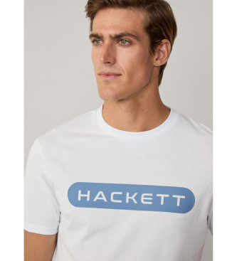 Hackett London Koszulka Essential Box biała