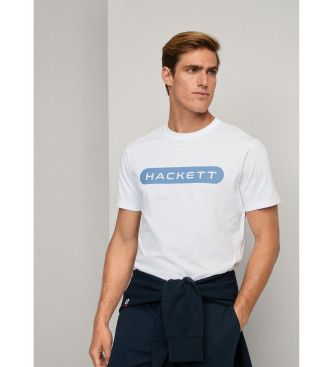 Hackett London Koszulka Essential Box biała