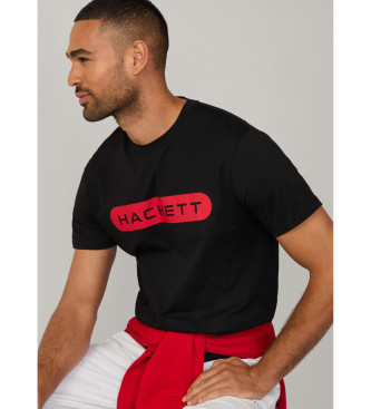 Hackett London T-shirt Essential Box nera