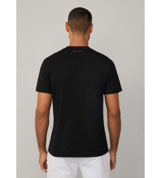 Hackett London T-shirt Essential Box nera