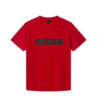 Hackett London T-shirt rossa Essential Box