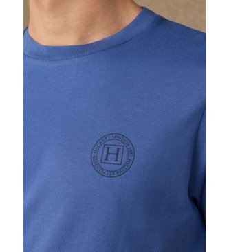 Hackett London Koszulka H niebieska