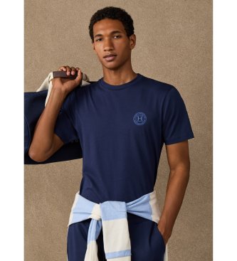 Hackett London Koszulka H granatowa