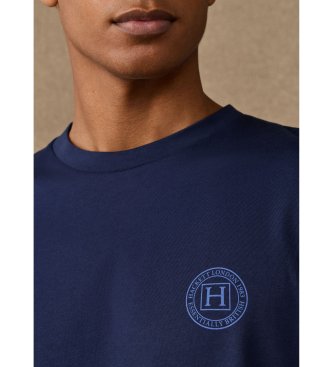Hackett London Koszulka H granatowa