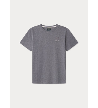 Hackett London T-shirt H cinzenta