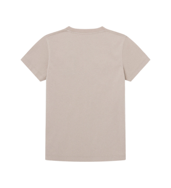 Hackett London T-shirt 83 Logo beige