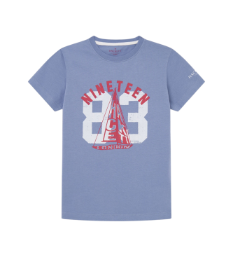 Hackett London T-shirt 83 Yacht azul