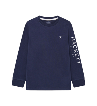 Hackett London Hackett Sleeve T-shirt navy