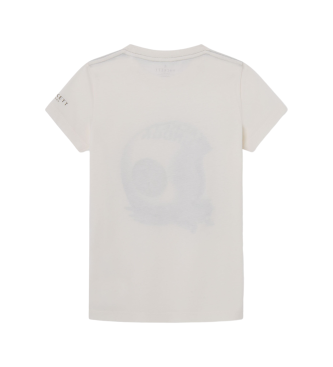 Hackett London Helmut T-Shirt cremefarben