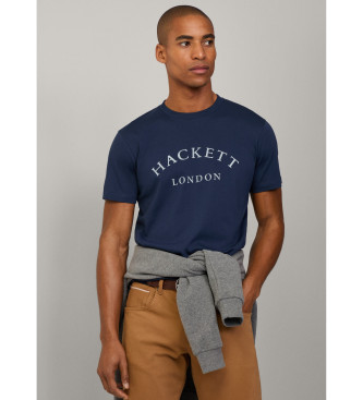 Hackett London Koszulka Heritage w kolorze niebieskim