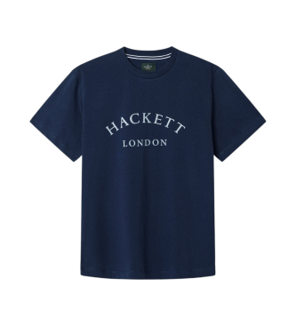 Hackett London Koszulka Heritage w kolorze niebieskim