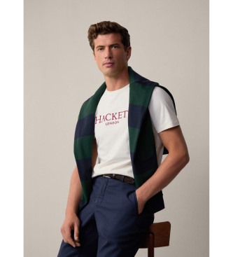 Hackett London T-shirt classica Heritage bianca 