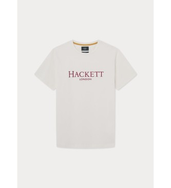 Hackett London T-shirt classica Heritage bianca