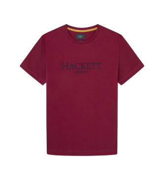 Hackett London Heritage Classic T-shirt maroon