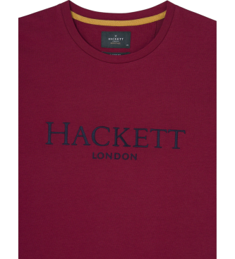 Hackett London T-shirt Heritage Classic marrone